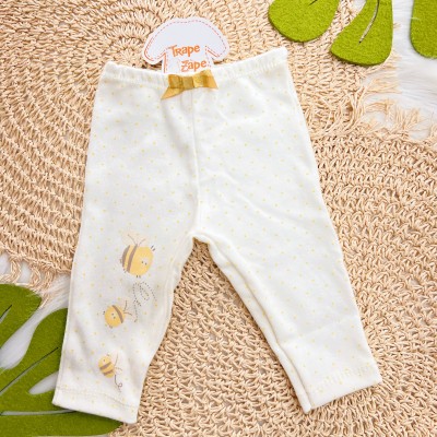 Kit 3 Calças - Bem Me Quer Abelhas - Off White, Amarelo e Mostarda